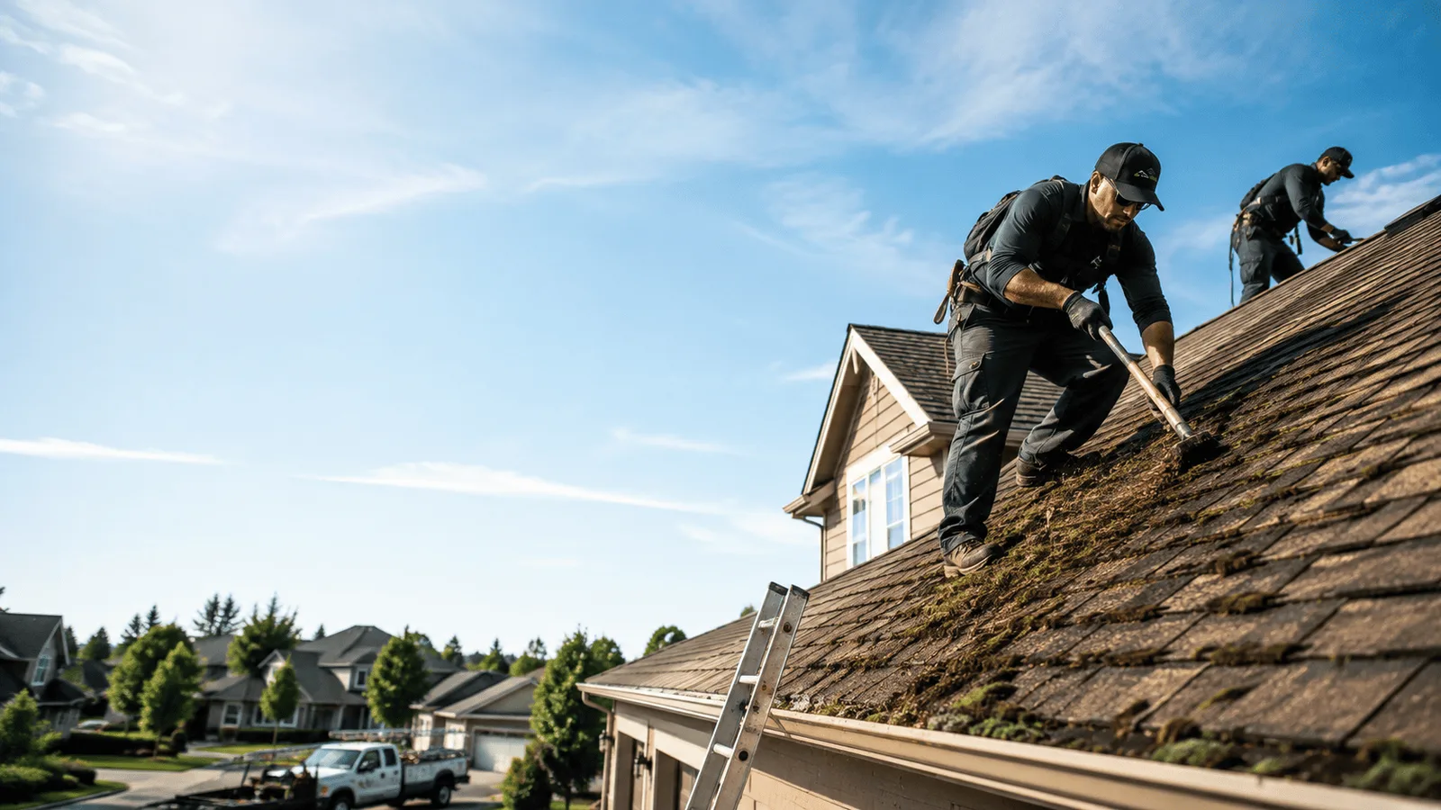 Roof Moss Removal in Georgetown, KY near me